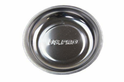 US PRO 6" Heavy Duty Magnetic Parts Bowl, Rubber Non Scratch Base X 1 6697