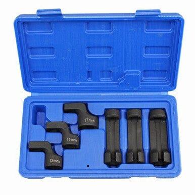 US PRO 6pc 3/8" dr Exhaust Gas Temperature Sensor Socket Set 13mm 14mm 17mm 7066