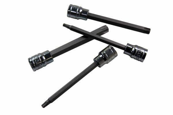 US PRO 8pc 3/8''dr Star Bit Socket Set, Long Torx Tamper, Security set T25 - T60 1373