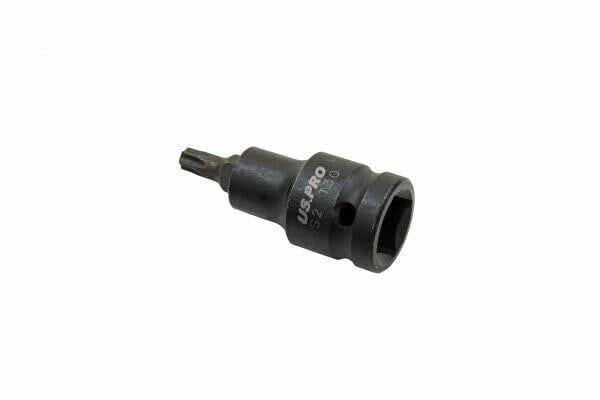 US PRO INDUSTRIAL 1/2" DR Impact Torx Bit Socket T30 X 53MM 1697