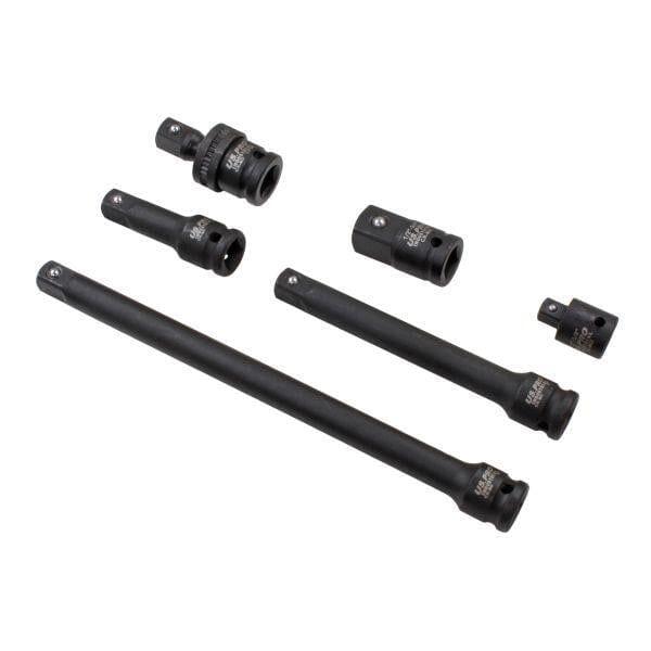US PRO INDUSTRIAL 1/2" Drive Impact Accessory Set Extension, Reducer, UJ, Wobble 3464