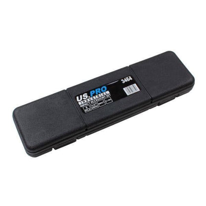 US PRO INDUSTRIAL 1/2" Drive Impact Accessory Set Extension, Reducer, UJ, Wobble 3464