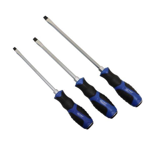 US PRO INDUSTRIAL 9pc Premium Screwdriver Set Slotted Screwdrivers 4545