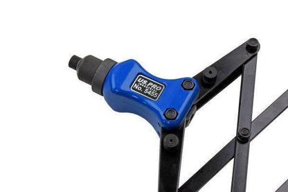 US PRO INDUSTRIAL Heavy Duty Lazy Tong Folding Riveter For Pop Rivets 5455