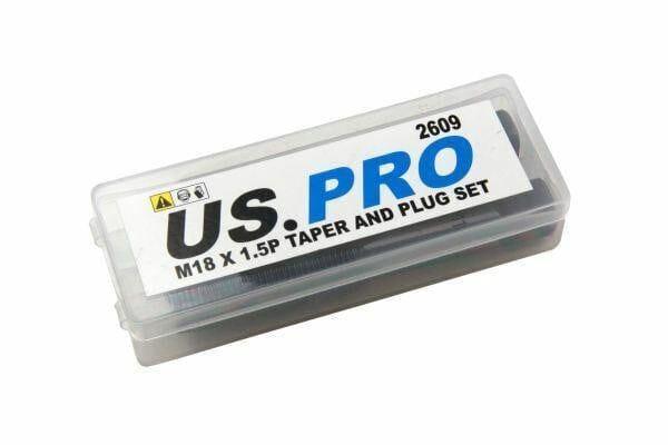 US PRO M18 X 1.5P Taper And Plug Set 2609