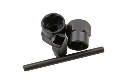 US PRO Tools 11pc Bolt Nut Extractor Set, Damaged Heads Studs Twist Sockets 2656