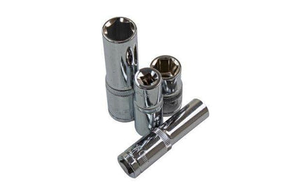 US PRO Tools 12pc 1/4 3/8 1/2 dr 10mm & 13mm 6pt Shallow & Deep Sockets 3382