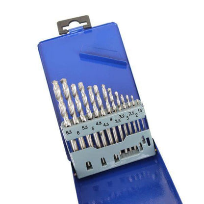 US PRO Tools 13PC HSS-G Metric HSS Drill Bit Set,1.5 -6.5mm Bits 2413