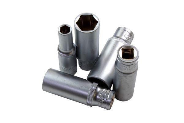 US PRO Tools 14pc 3/8" Dr Deep Metric Sockets Satin Finish 8 - 21mm 1493