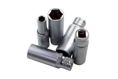 US PRO Tools 14pc 3/8" Dr Deep Metric Sockets Satin Finish 8 - 21mm 1493