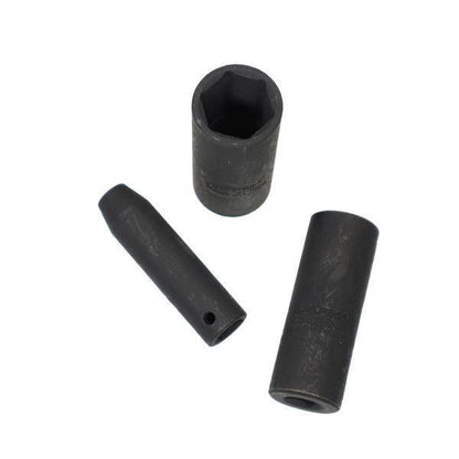 US PRO Tools 15PC 3/8" DR 6PT Deep Impact Socket Set Metric 8 - 22MM 3831