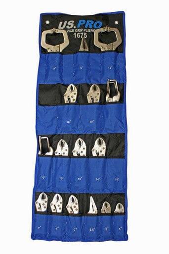 US PRO Tools 16pc VICE GRIP Locking Pliers Set inc C-Clamps 1675