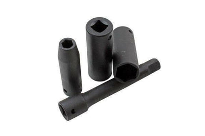 US PRO Tools 18PC 1/2" DR Deep impact Sockets 10 - 24mm And Extension Bar Set 3428