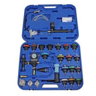 US PRO Tools 28pc Coolant Radiator System Pressure Tester Kit, Refill Kit Purge 5259