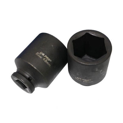 US PRO Tools 29PC 3/4" DR 6PT Deep Impact Metric Socket Set 19 - 65mm 3691