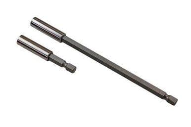 US PRO Tools 2pc Magnetic Screwdriver Hex Adaptor Power Bit Holder Extension Set 1618