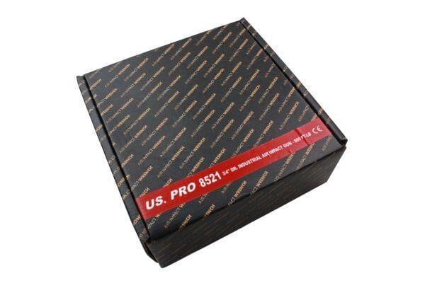 US PRO Tools 3/4" Air Impact Wrench Gun Torque 1200nm, 885ft-lb Twin hammer 8521