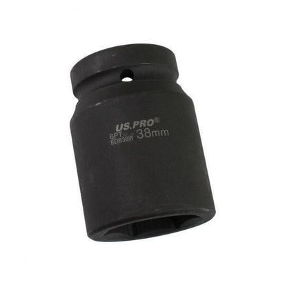 US PRO Tools 38mm 1" DR 6 Point Impact Socket 3745