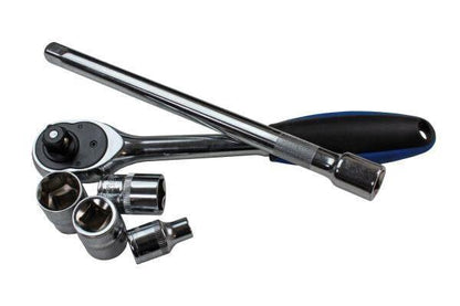 US PRO Tools 42 Piece 1/2" Dr Socket Set Metric / AF 3265