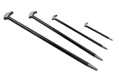 US PRO Tools 4pc Heel Bar Set Podgers Pry Bars Toe 150, 300, 400, 500mm 6857
