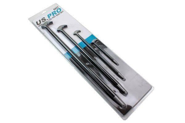 US PRO Tools 4pc Heel Bar Set Podgers Pry Bars Toe 150, 300, 400, 500mm 6857