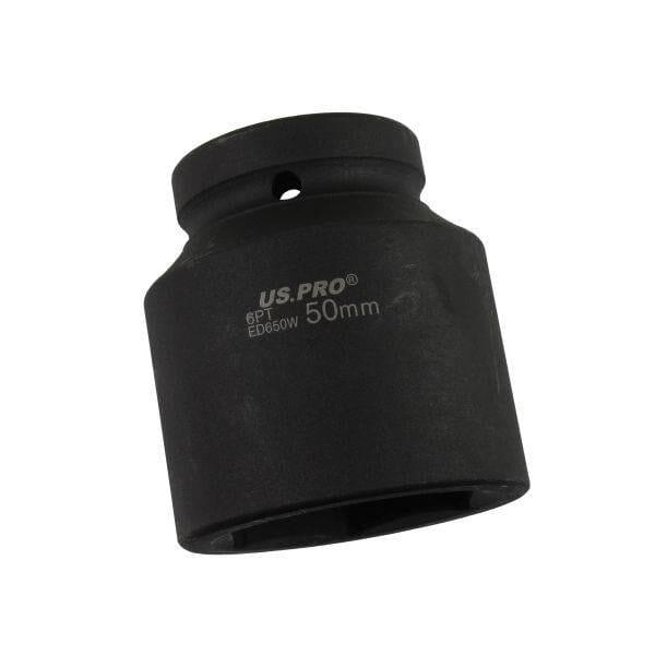 US PRO Tools 50mm 1" DR 6 Point Impact Socket 3749