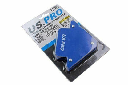 US PRO Tools 75mm 25lb Multi Angled Magnetic Welding Holder Arrow Type 6781