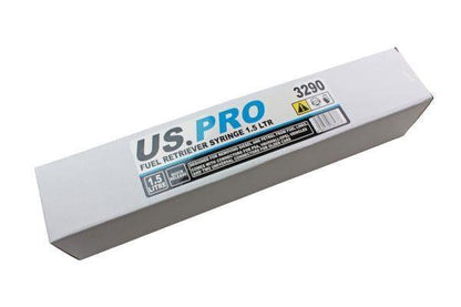 US PRO Tools Fuel Retriever Syringe 1.5 Ltr Suction Pump Fuel Tank Drainer Primer 3290