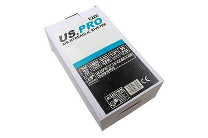 US PRO Tools Heavy Duty Air Hydraulic Rivet Gun Pop Riveter Power Tool 8226