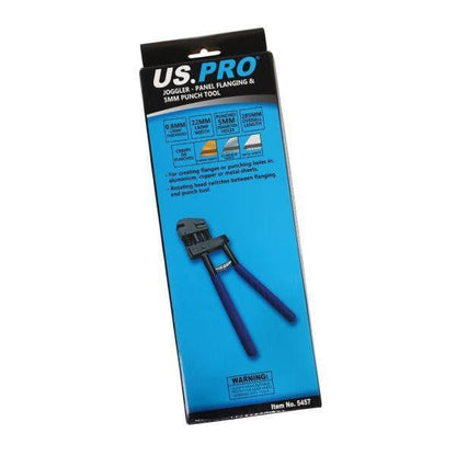 US PRO Tools Joggler Panel Flanging With 5mm Punch Hole Punching Tool 5457