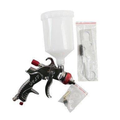 US PRO Tools Red HVLP Spray Gun 600ml Nylon Cup - 1.7mm Nozzle 8792