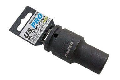 US PRO Tools Single 3/4" Dr 19MM 6PT Deep Impact Socket 3408