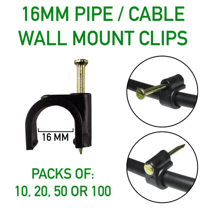 Clips for 16mm Irrigation Pipe