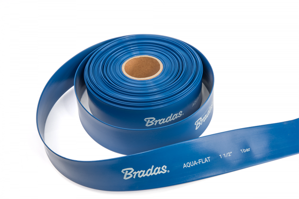 Lay Flat 1" Aqua Hose with Clip 50m