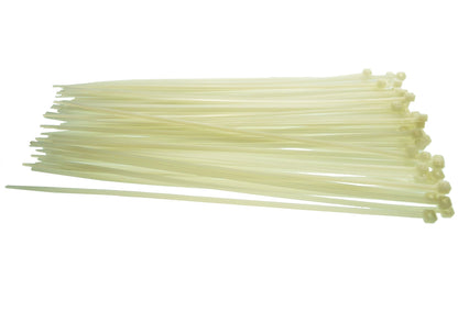 100 Cable Ties (7.6mm x 450mm) Neutral