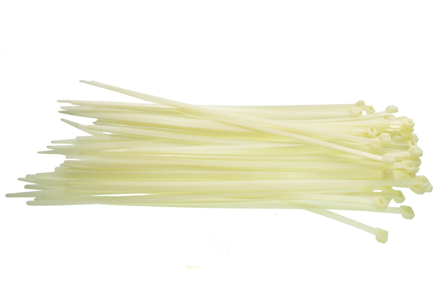 100 Cable Ties (3.6mm x 200mm) Neutral